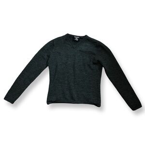 Polo Ralph Lauren Women's Dark Gray V-Neck Sweater